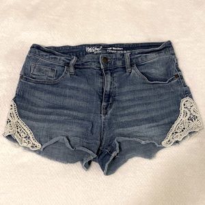 Mossimo High Rise Jean Shorts